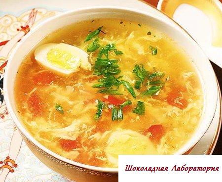 Рецепт - Вьетнамский суп из крабов и курицы
