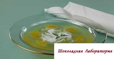 Рецепт - Суп из цитрусовых