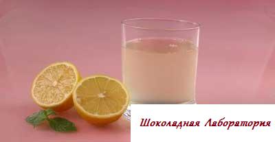 Рецепт - Медовый лимонад
