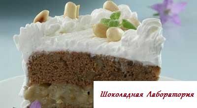 Рецепт - Арахисовый тортик