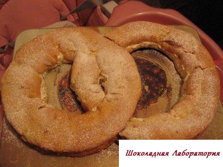 Рецепт - Парижское кольцо с ананасным творогом
