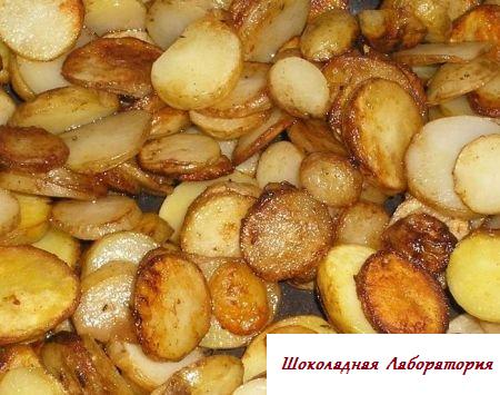 Рецепт - Жареный картофель