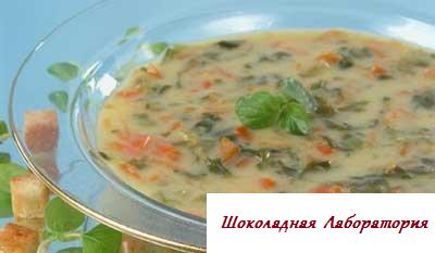 Рецепт - Суп овощной