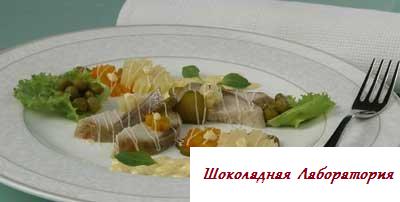 Салат с рыбой, Рецепт салата из рыбы горячего копчения, салат из рыбы горячего копчения
