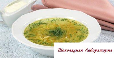 Рецепт - Суп овощной